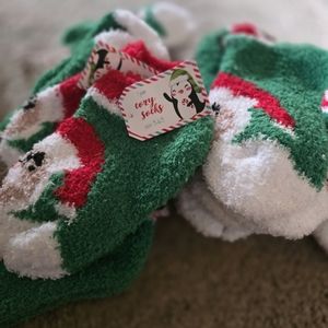 Cozy Santa Socks